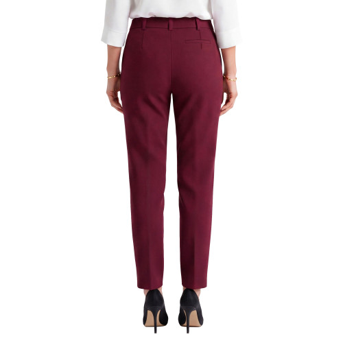 Pantalon élégance grenat (3)