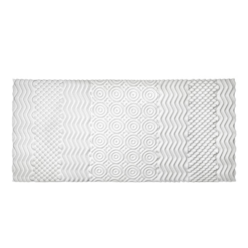 Surmatelas confort 7 zones - 1 place