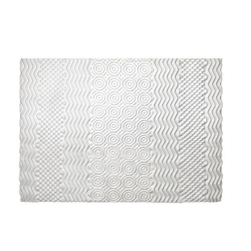 Surmatelas confort 7 zones - 2 places