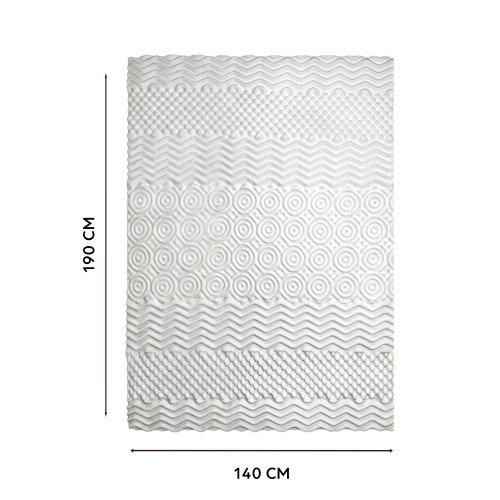 Surmatelas confort 7 zones - 2 places (4)