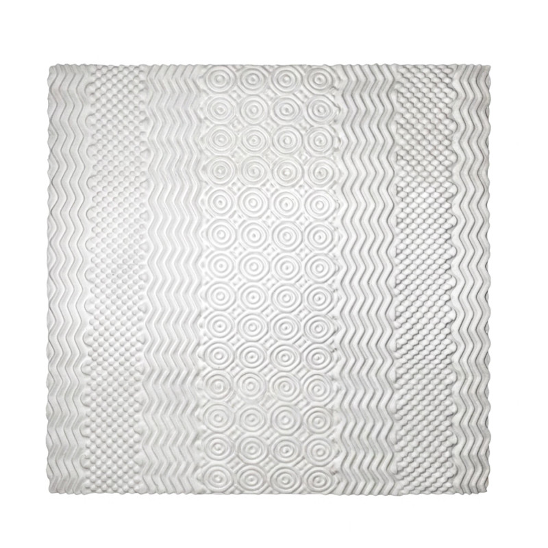 Surmatelas confort 7 zones - 2 places