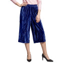 Jupe-culotte panne de velours - les 2 (de même taille) (3)