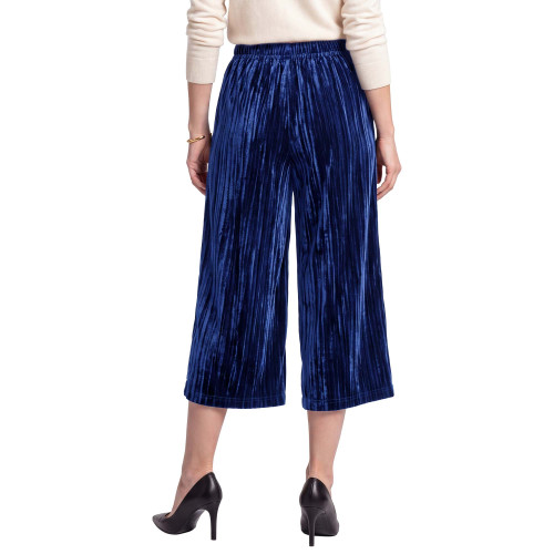 Jupe-culotte panne de velours - les 2 (de même taille) (5)