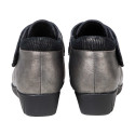 Bottines cuir argenté (4)
