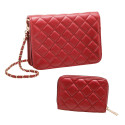 Pochette & porte-monnaie cuir Cherry