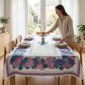 Nappe Hortensias rectangulaire (2)