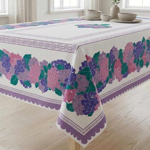 Nappe Hortensias rectangulaire (3)