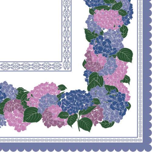 Nappe Hortensias rectangulaire (5)