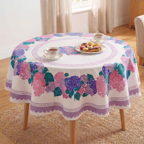 Nappe Hortensias ronde