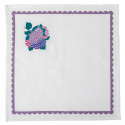 Serviettes Hortensias (40 x 40 cm) - les 6 (2)