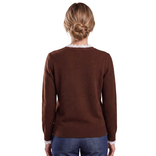 Pull dentelle Moka (2)