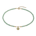 Collier aventurines