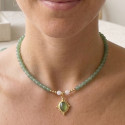 Collier aventurines (2)