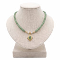 Collier aventurines (3)