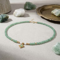 Collier aventurines (4)