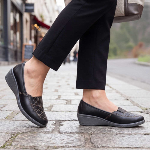 Mocassins cuir Confort+ (6)