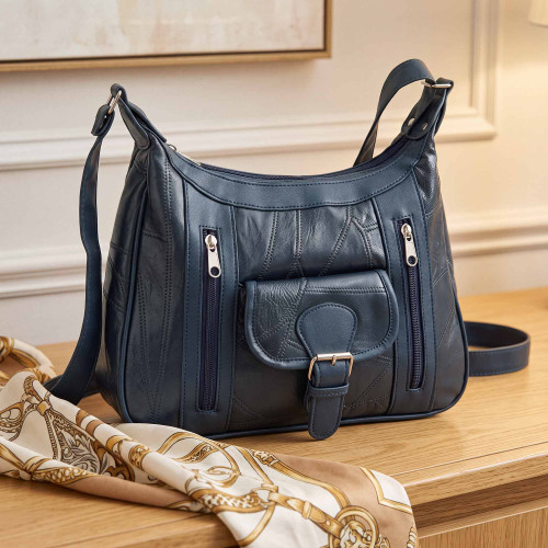 Sac cuir patchwork (4)