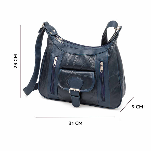 Sac cuir patchwork (5)