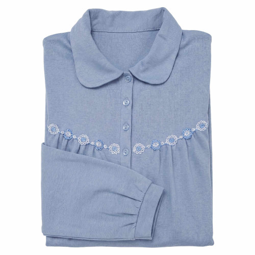 Chemise de nuit coton Bleuet (4)