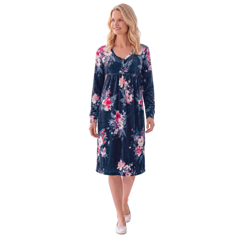 Robe d’hôtesse microvelours