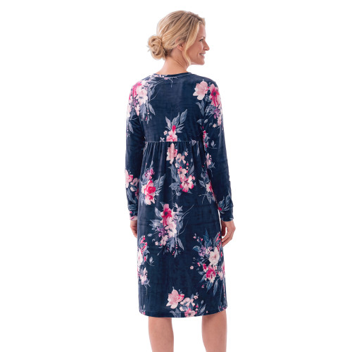 Robe d’hôtesse microvelours (2)