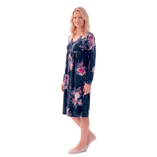 Robe d’hôtesse microvelours (4)