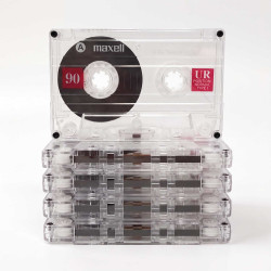 Cassettes audio vierges - les 5