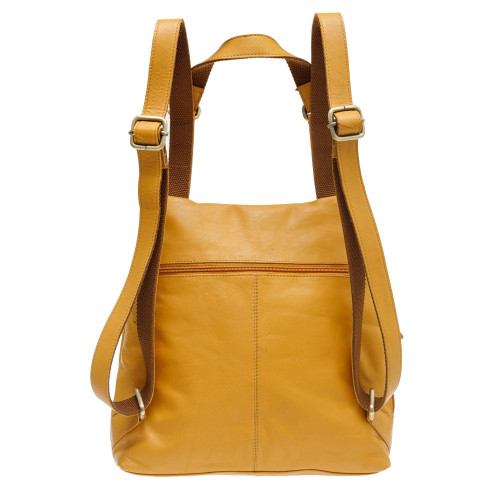 Sac à dos cuir safran (3)