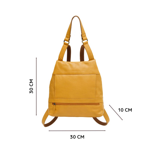 Sac à dos cuir safran (4)