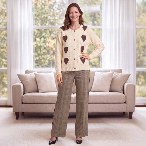 Gilet jacquard cœur (5)