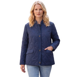 Veste matelassée surpiquée