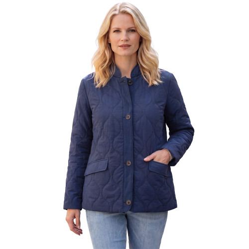 Veste matelassée surpiquée