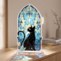 Puzzle transparence  chat & papillons (2)