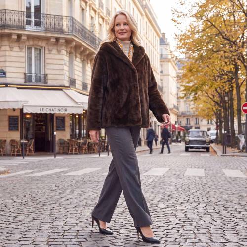 Veste «fourrure» Mélanie (7)