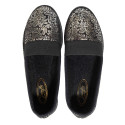 Ballerines argentées cuir (3)