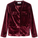 Veste velours Grenat (5)