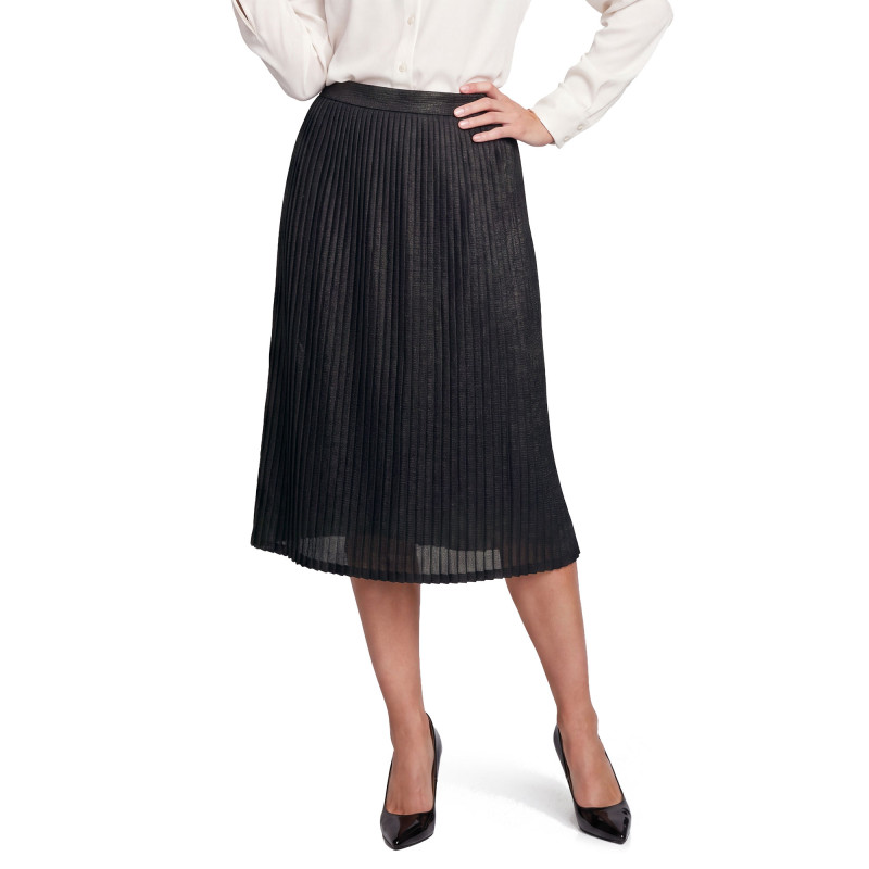Jupe maille plissée