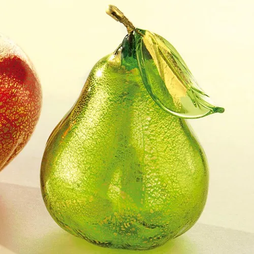 Poire verre soufflé