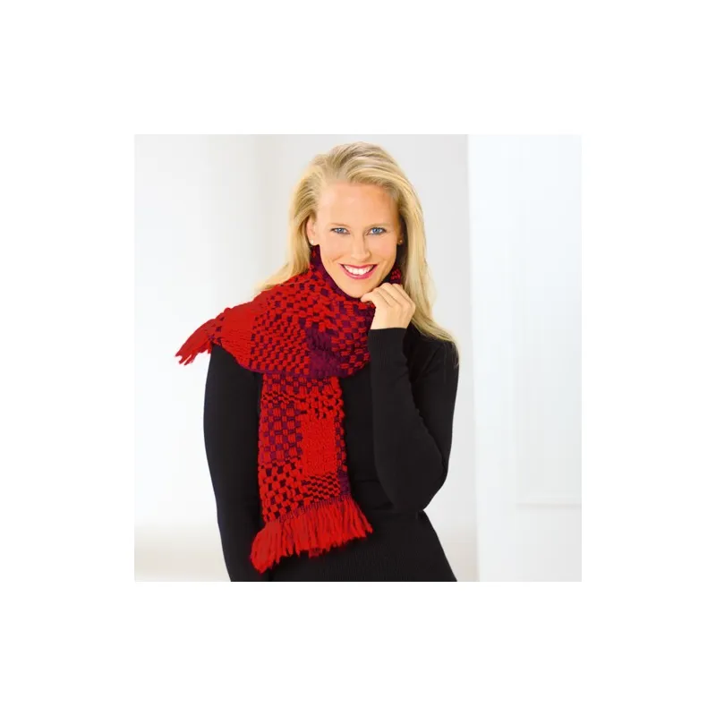 Écharpe laine jacquard