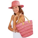 Sac et chapeau en paille