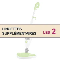 Lot de 2 lingettes supplémentaires