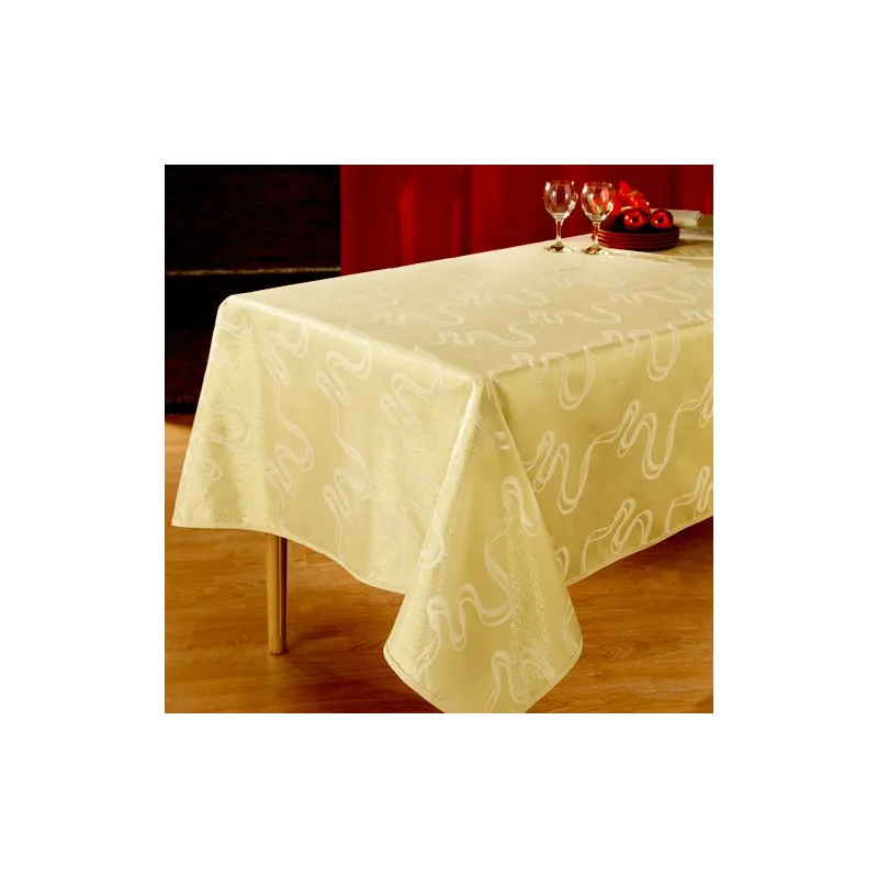 Nappe «reflets d’or» rectangle