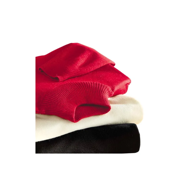 Pulls mérinos à col cheminée - les 3