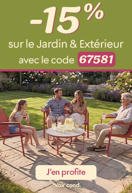 -15% sur le jardin
