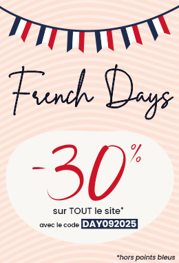 French Days -30% avec le code DAY092025