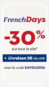 French Days -30% avec le code DAY042026