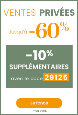 -10% sur les Ventes Privées avec le code 29125