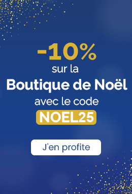 -10% sur la boutique de Noël avec le code NOEL25