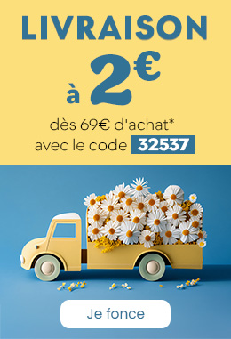 Livraison 2€ dès 69€