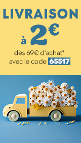 Livraison 2€ dès 69€